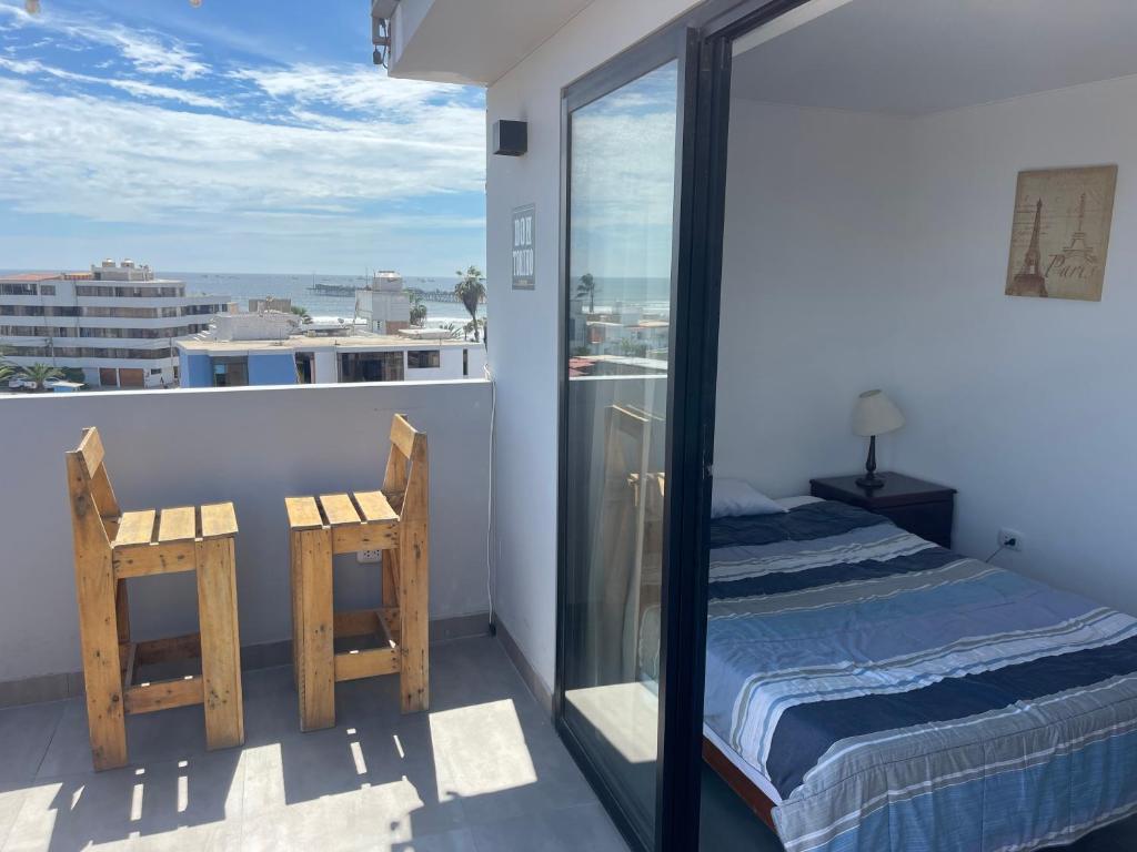 Habitación con Terraza Vista al Mar